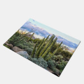 Scottsdale Succulent Sunset Fußmatte (Schrägansicht)