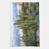 Scottsdale Succulent Sunset Geschirrtuch (Vertikal)