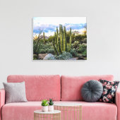 Scottsdale Succulent Sunset Leinwanddruck (Insitu (Wohnzimmer))