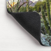 Scottsdale Succulent Sunset Mousepad (Ecke)