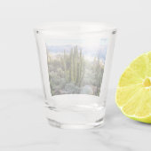 Scottsdalesucculent-Sonnenuntergang Schnapsglas (Rückseite)