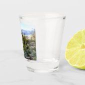 Scottsdalesucculent-Sonnenuntergang Schnapsglas (Rechts)