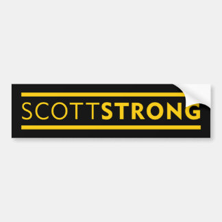 SCOTTSTRONG AUTOAUFKLEBER