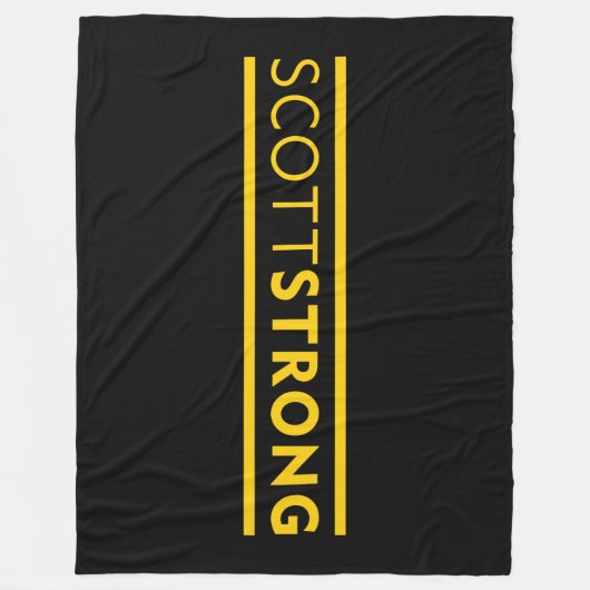 SCOTTSTRONG FLEECE-DECKE FLEECEDECKE (Vorderseite)