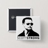 SCOTTSTRONG KNOPF BUTTON (Vorne & Hinten)