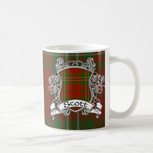 Scotttartan-Schild Kaffeetasse