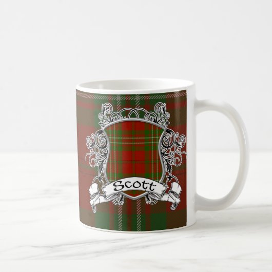 Scotttartan-Schild Kaffeetasse (Rechts)