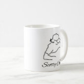 Scotty Allen Alles ist in Ordnung Kaffee-Tasse Kaffeetasse (VorderseiteRechts)