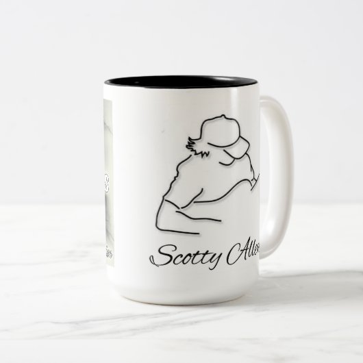 Scotty Allen Lost Tapes Coffee Tasse (VorderseiteRechts)