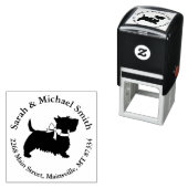 Scotty Dog Baby Shower Permastempel (Beispiel)