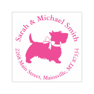 Scotty Dog Scottish Terrier Permastempel