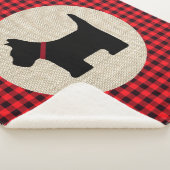 Scotty Dog Sherpa Blanket Sherpadecke (3/4)
