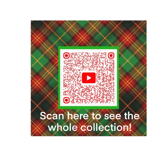 Scotty Dog und Tartan Frohe Weihnachten Geschenkpapier