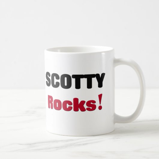 Scotty Felsen Kaffeetasse (Rechts)