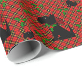 Scotty Hundmatch-oben Giftwrap Geschenkpapier (Rolleneckpunkt)