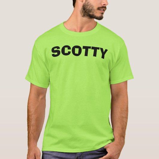 SCOTTY LOGO T-Shirt (Vorderseite)