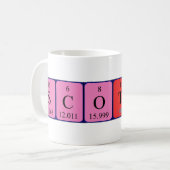 Scotty Periodenname Tasse (Vorderseite Links)