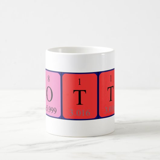 Scotty Periodenname Tasse (Mittel)