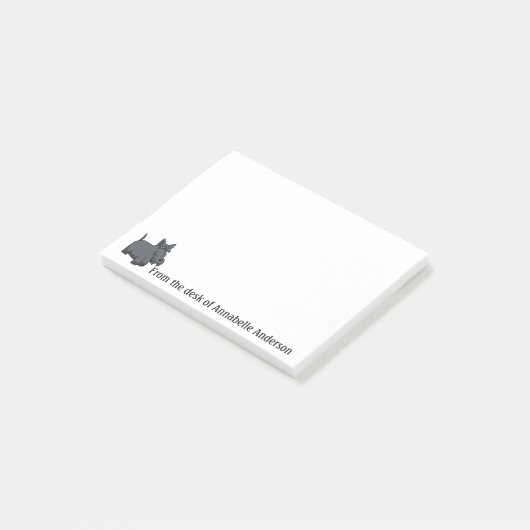 Scotty personalize post-it klebezettel (angewinkelt)