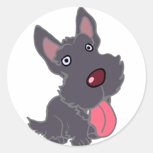 SCOTTY PUPPY STICKER (Vorderseite)