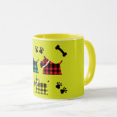 Scotty Terrier Hunde Niedlich Funny Terriers Breed Tasse (VorderseiteRechts)