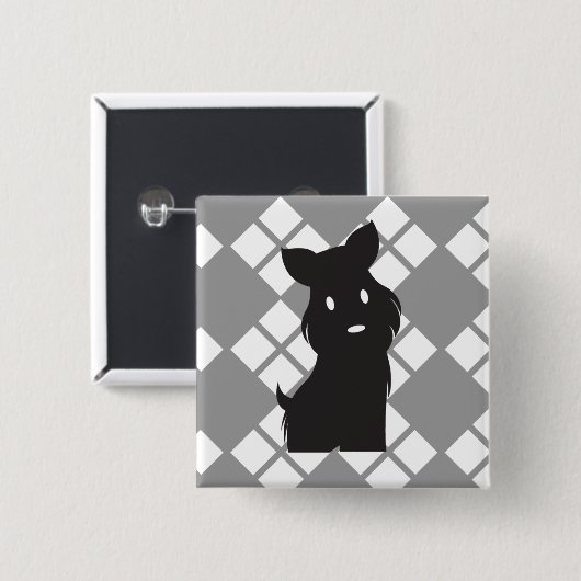 Scotty Valentinsgruß-Rebell Scotty Button (Vorne & Hinten)