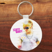 Scotty Vanity Blume Schlüsselanhänger (Vorderseite)