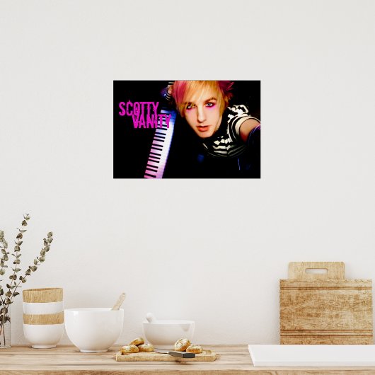 Scotty Vanity Keyboards Poster (Küche)