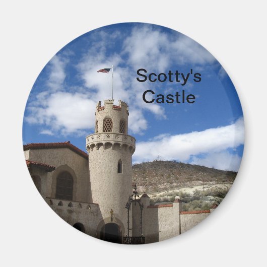 Scotty's Castle, DVNP Magnet (Vorne)