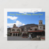 Scottys Castle Front, DVNP Postkarte (Vorne/Hinten)