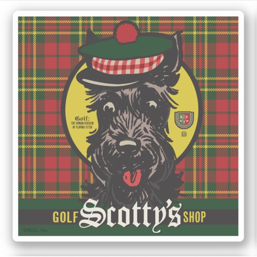 Scotty's Golf Shop Aufkleber (Vorderseite)