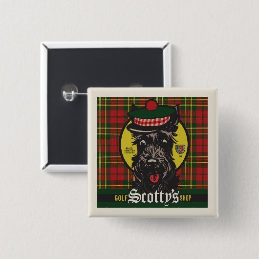 Scotty's Golf Shop Button (Vorne & Hinten)