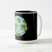 SCOTUS Danke für nichts Erdpreisangebot Zweifarbige Tasse (VorderseiteRechts)