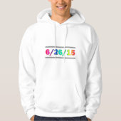SCOTUS Datum Hoodie (Vorderseite)