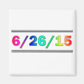 SCOTUS Datum Magnet (Vorne)