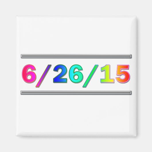 SCOTUS Datum Magnet (Vorne)