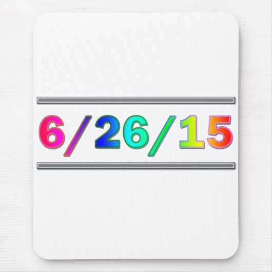 SCOTUS Datum Mousepad (Vorne)