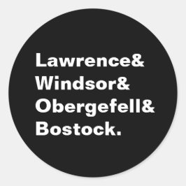 SCOTUS Equality Hüllen Sticker