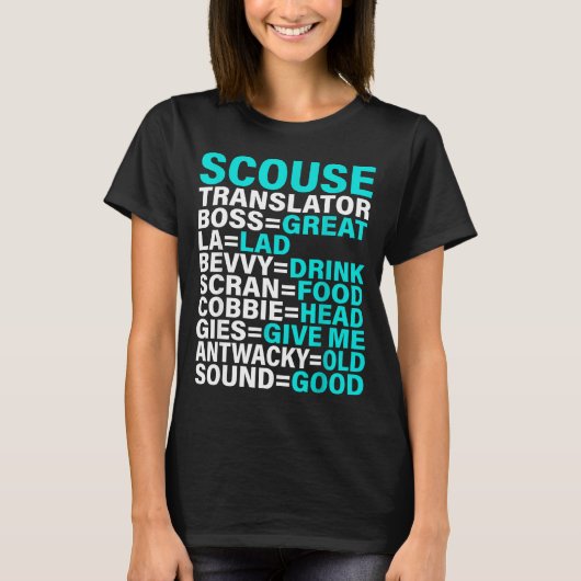 Scouse Accent Translator Funny Liverol  T-Shirt (Vorderseite)