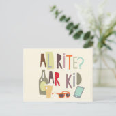 Scouse Card - Alrite Ar Kid Postkarte (Stehend Vorderseite)
