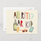 Scouse Card - Alrite Ar Kid Postkarte (Vorne/Hinten)
