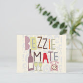 Scouse Card - Bezzie Mate Postkarte (Stehend Vorderseite)