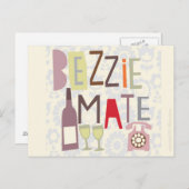 Scouse Card - Bezzie Mate Postkarte (Vorne/Hinten)