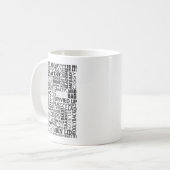 Scouse-Wörter und -Phrasen Kaffeetasse (Vorderseite Links)