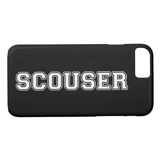 Scouser Case-Mate iPhone Hülle (Rückseite (Horizontal))