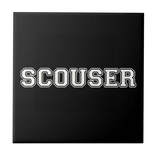Scouser Fliese (Vorderseite)