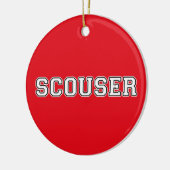 Scouser Keramik Ornament (Links)