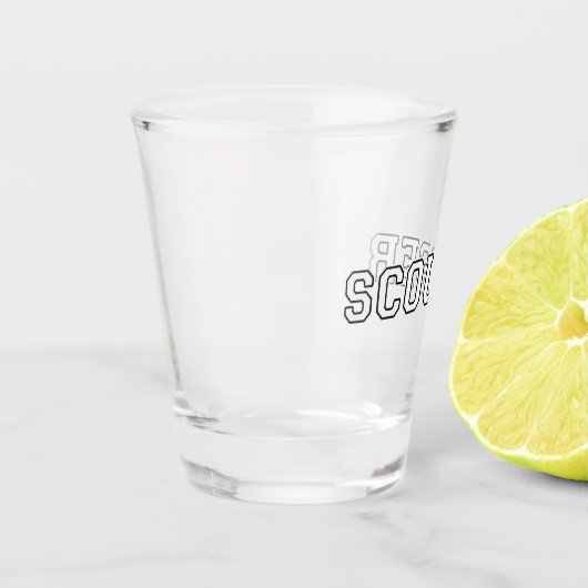 Scouser Schnapsglas (Links)
