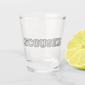 Scouser Schnapsglas (Vorderseite)