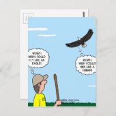 Scout and Eagle Threads Postkarte (Vorne/Hinten)